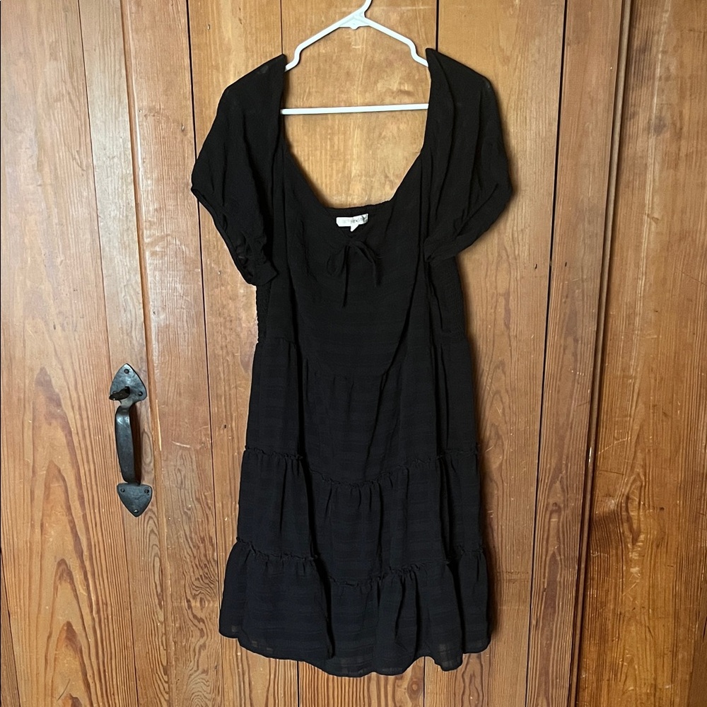 Rewind Black Mini Dress